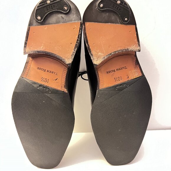 Black Cap Toe Dress Shoe - Picture 7 of 8